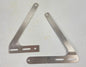 1973-75 KTM MC GS 100 125 SACHS MOTOR CHAIN GUIDE ALUMINUM BRACKETS MOUNTS - MotoRaider