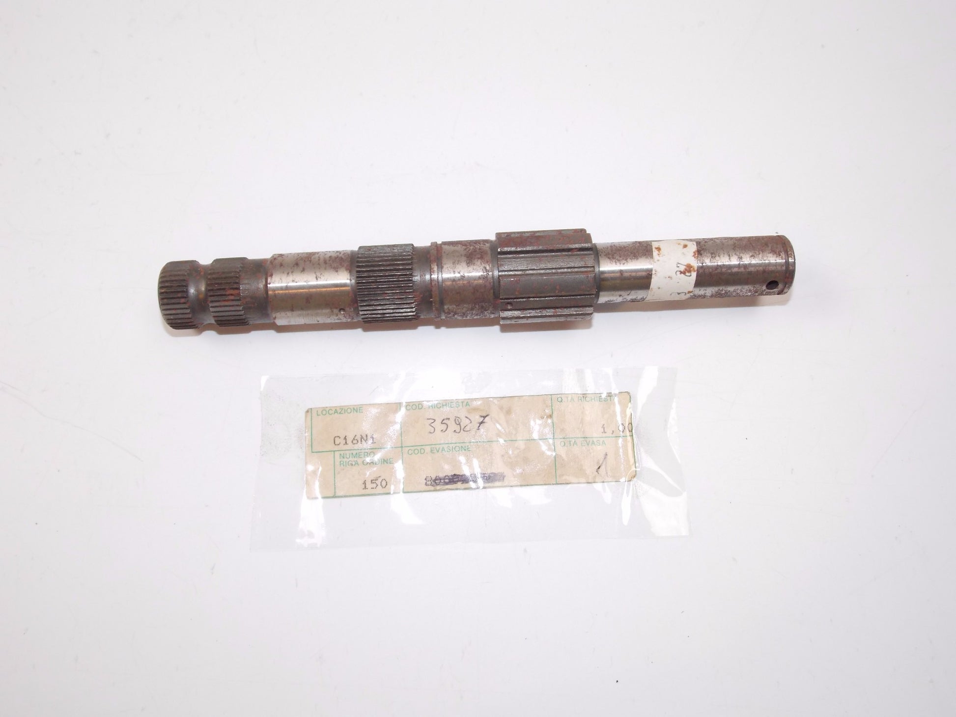 NOS OEM CAGIVA T4-350 R / E STARTER CRANKSHAFT 35927 - MotoRaider