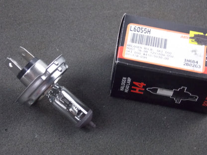 SOLERO HALOGEN H4 12V 60W-55W SKI DOO MOST 1978-1996 410-5030-00 | 01-170-03H - MotoRaider