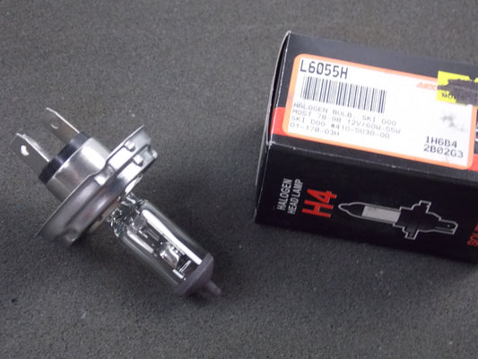 SOLERO HALOGEN H4 12V 60W-55W SKI DOO MOST 1978-1996 410-5030-00 | 01-170-03H - MotoRaider