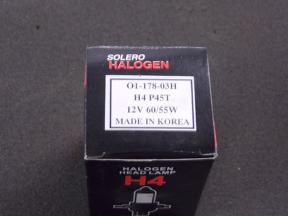 SOLERO HALOGEN H4 12V 60W-55W SKI DOO MOST 1978-1996 410-5030-00 | 01-170-03H - MotoRaider