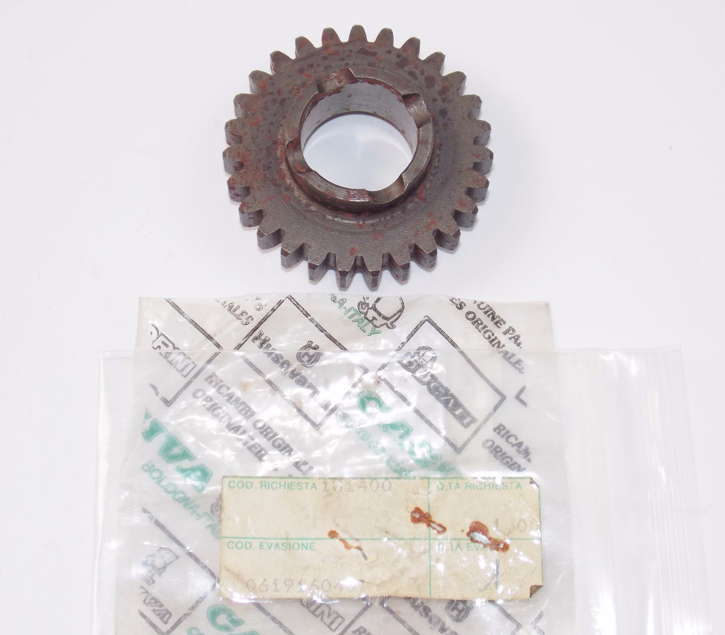NOS OEM CAGIVA 500 SL PANTAH DRIVING GEAR 4TH T. 27 061916040 - MotoRaider