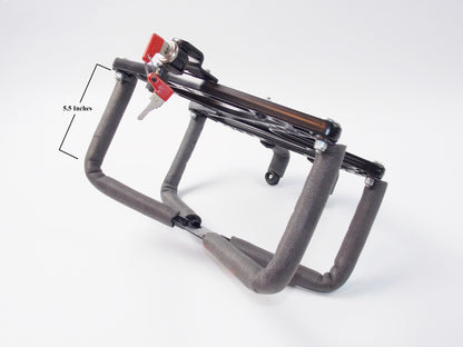 GIVI ENDURO UNIVERSAL SINGLE SIDE BAG FRAME BMW LENGTH 11" + KEYS + HARDWARE KIT - MotoRaider