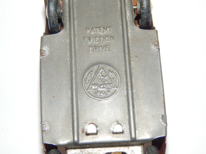 1950's ACM ITALY TIN TOY ALFA ROMEO GIULIETTA CAR VINTAGE L=110mm FRICTION DRIVE - MotoRaider