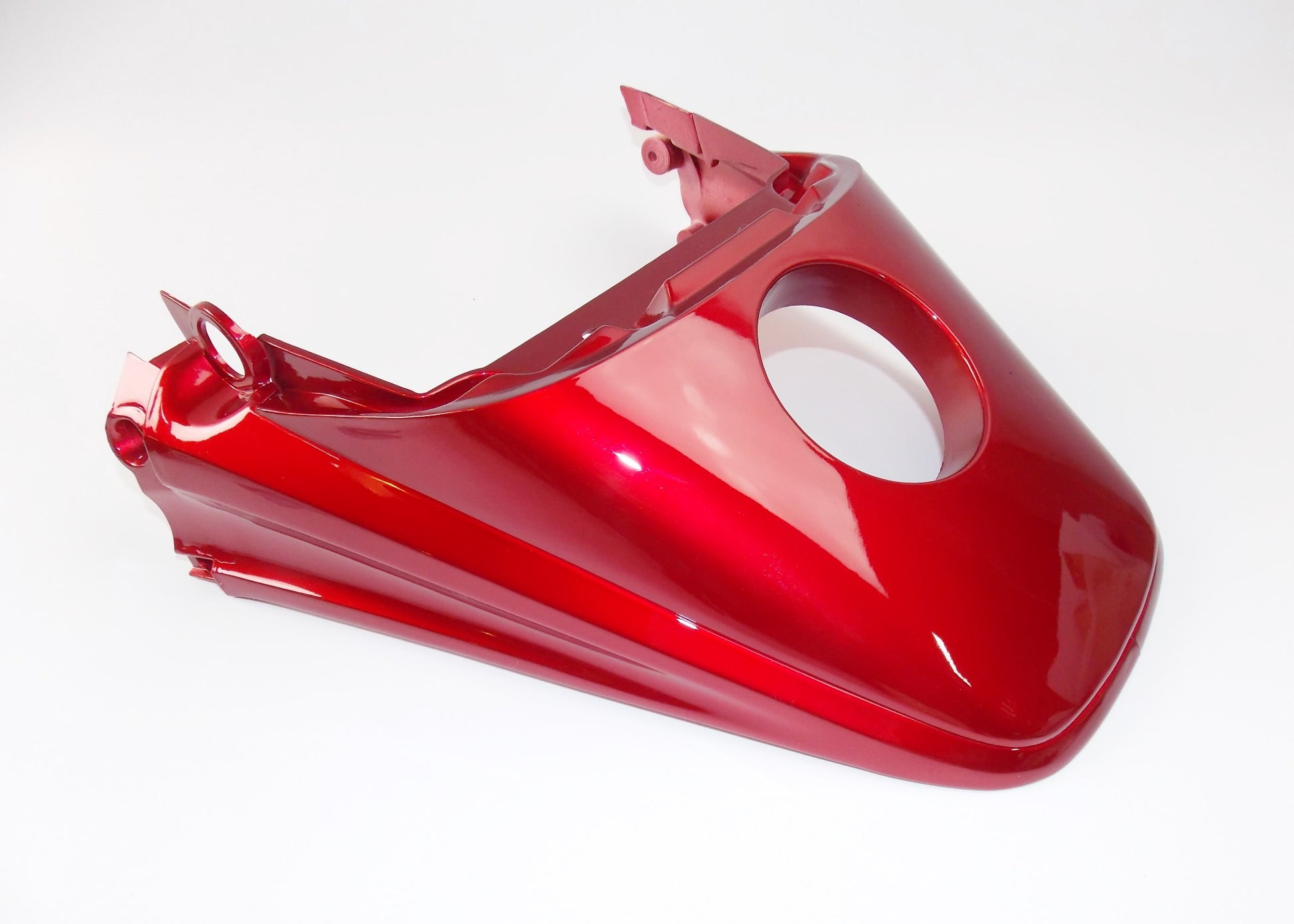 OEM MALAGUTI CROSSER CR1 RED TAIL GAS TANK COVER + FUEL CAP + GASKET 063.244.81 - MotoRaider