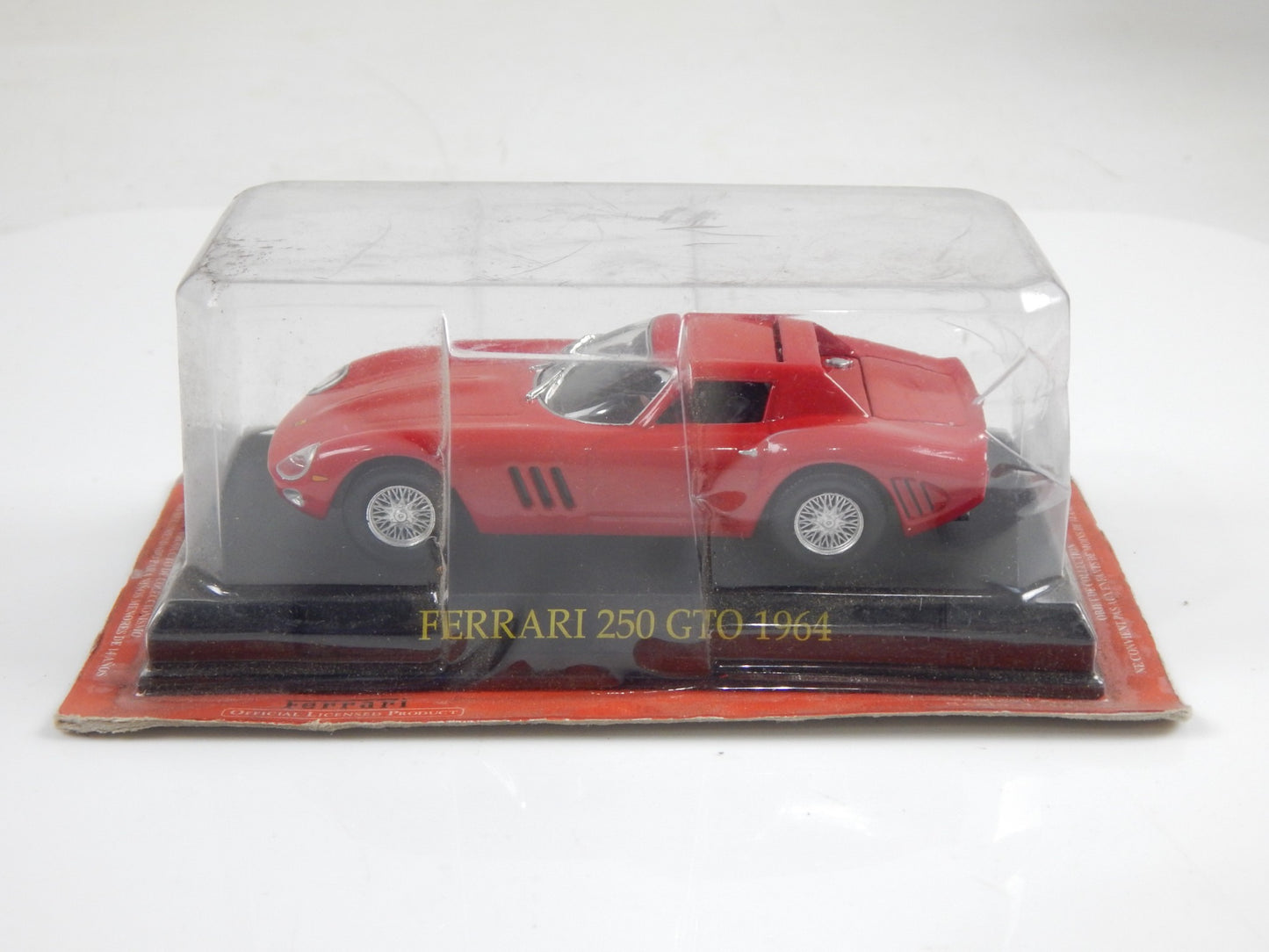 1964 FERRARI 250GTO RED DIE CAST MODEL 1:43 SCALE MODEL VINTAGE L=100mm - MotoRaider
