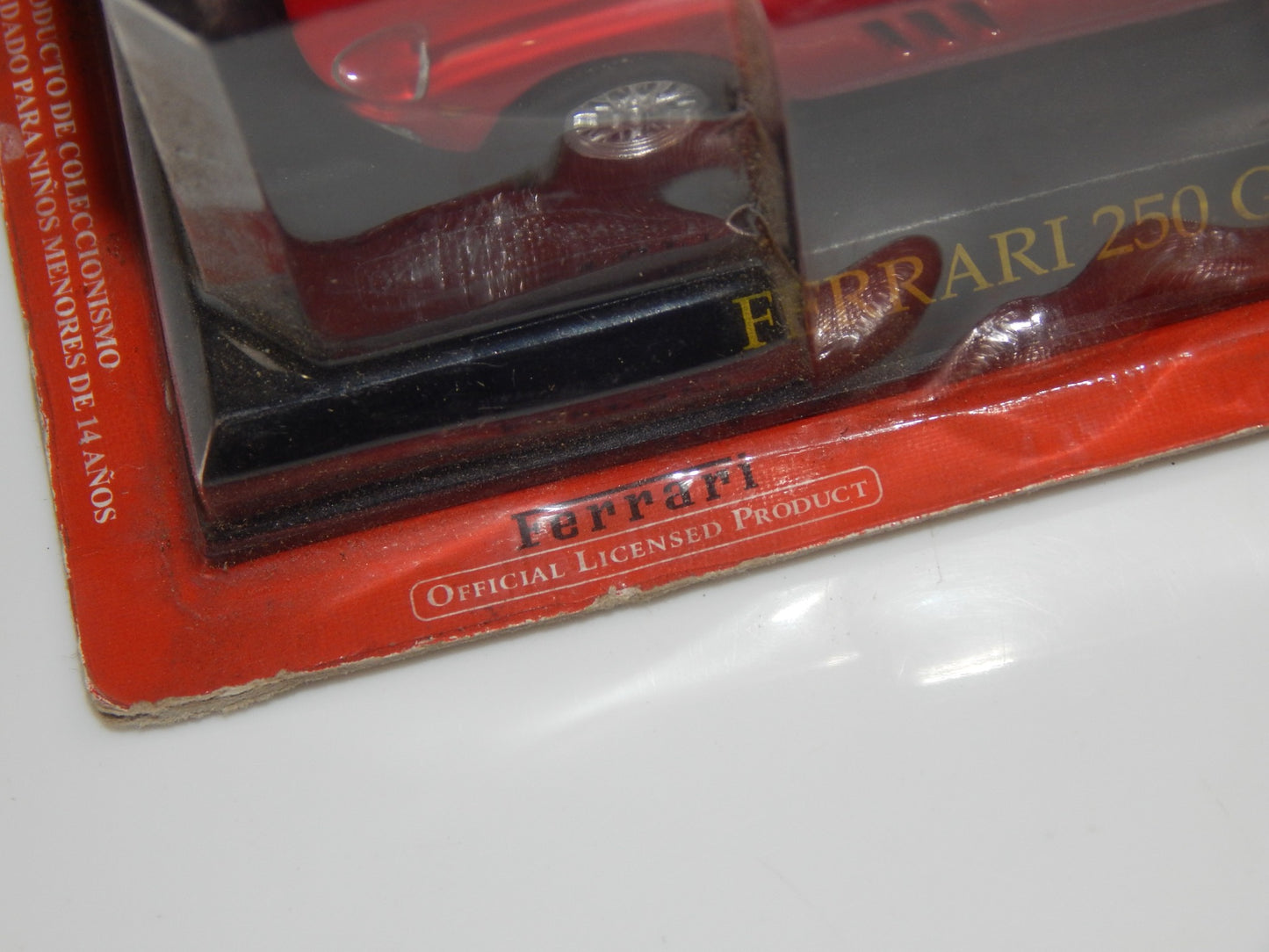 1964 FERRARI 250GTO RED DIE CAST MODEL 1:43 SCALE MODEL VINTAGE L=100mm - MotoRaider
