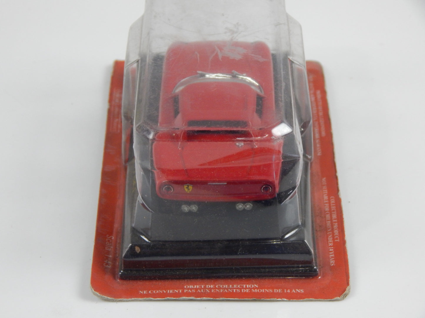 1964 FERRARI 250GTO RED DIE CAST MODEL 1:43 SCALE MODEL VINTAGE L=100mm - MotoRaider