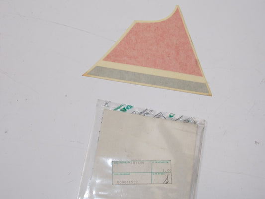 NOS OEM CAGIVA ALETTA ROSSA 125 / ELEFANT 125 STICKER 800041522 - MotoRaider