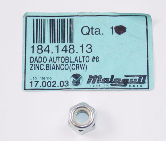NOS OEM MALAGUTI XSM 50 MOTARD SPIDER MAX NUT #8 184.148.13 - MotoRaider