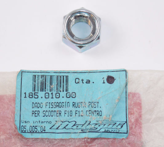 OEM MALAGUTI MADISON 125/ R125 PASSWORD 250 F10 F12 WHEEL FIXING NUT 185.010.00 - MotoRaider