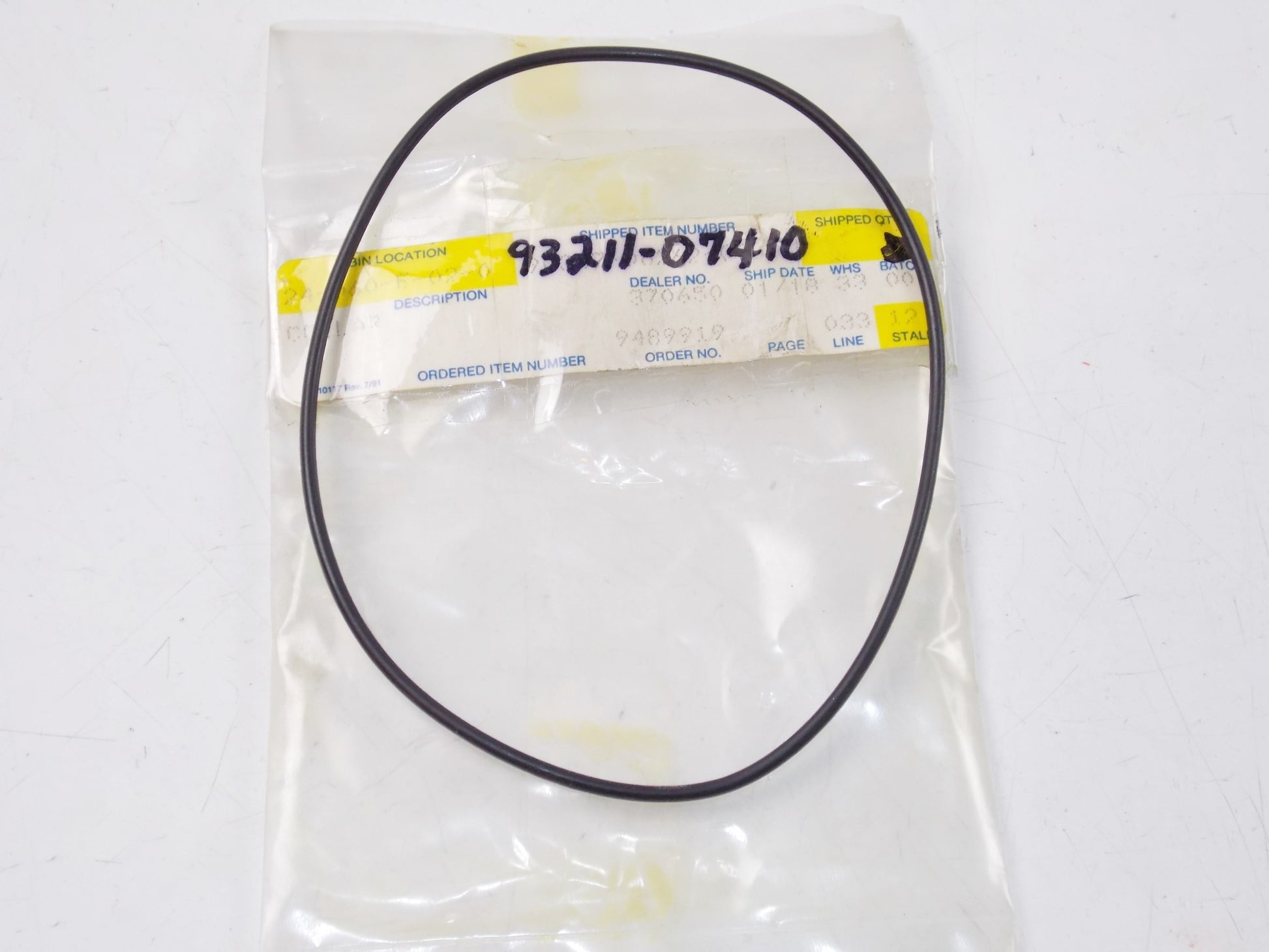 NOS YAMAHA 1990-2005 AS2C AT1B AT1C AT1E ATMX TTR225L O-RING 93211-07410 - MotoRaider
