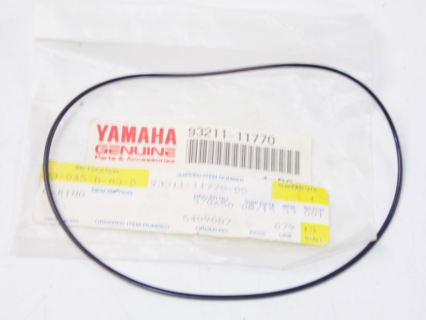 NOS YAMAHA 1988-1998 MOTOCROSS YZ250B1 YZ250F1 WR250ZJ O-RING 93211-11770 - MotoRaider