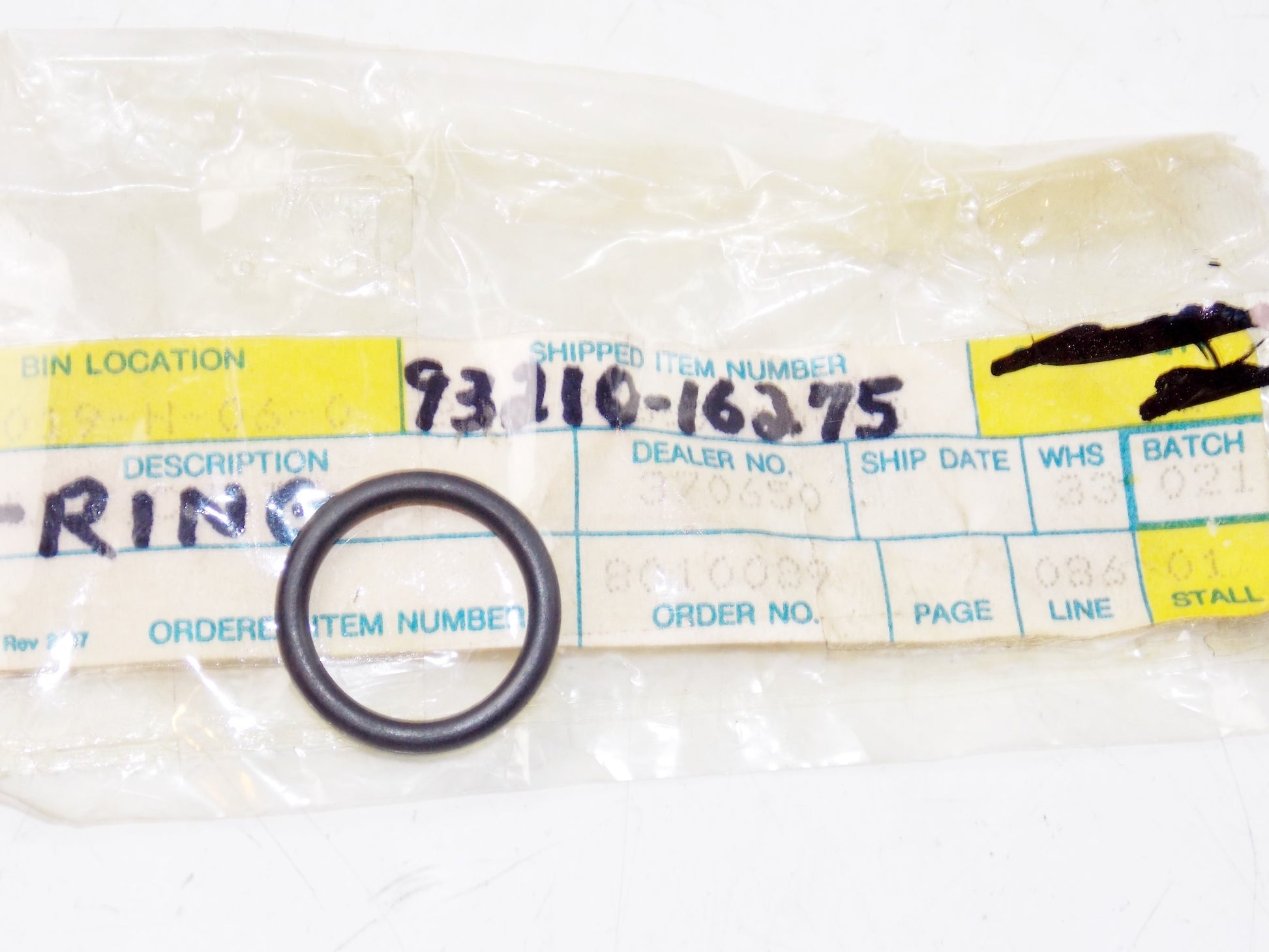 NOS YAMAHA 1981-2016 YZ250F WR250ZJ YZ80J O-RING 93210-16275 - MotoRaider