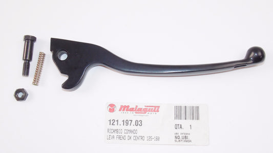 NOS OEM MALAGUTI CENTRO 125-160 4T I.E. EURO 3 RH BRAKE LEVER SET 121.197.03 - MotoRaider