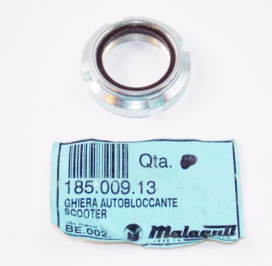 OEM MALAGUTI SCOOTER F 12 - 100 F 15 LD 2D / ARIA STEERING HEAD NUT 185.009.13 - MotoRaider