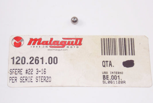OEM MALAGUTI CENTRO CIAK UPPER MADISON STEERING BALL CAGE 3/16 QTY 23 120.261.00 - MotoRaider