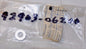NOS YAMAHA 1965-1983 DT250A DT360A DT360A GP433SS XS360D WASHER 92903-06200 - MotoRaider