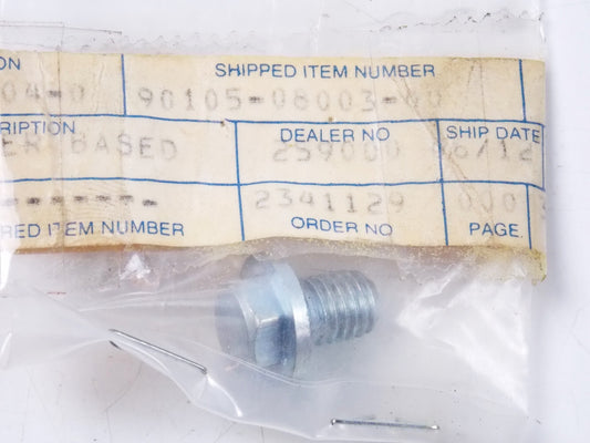 NOS YAMAHA 1972-1987 BIG BEAR MAXIM XJ650J SECA BOLT, WASHER BASED 90105-08003 - MotoRaider