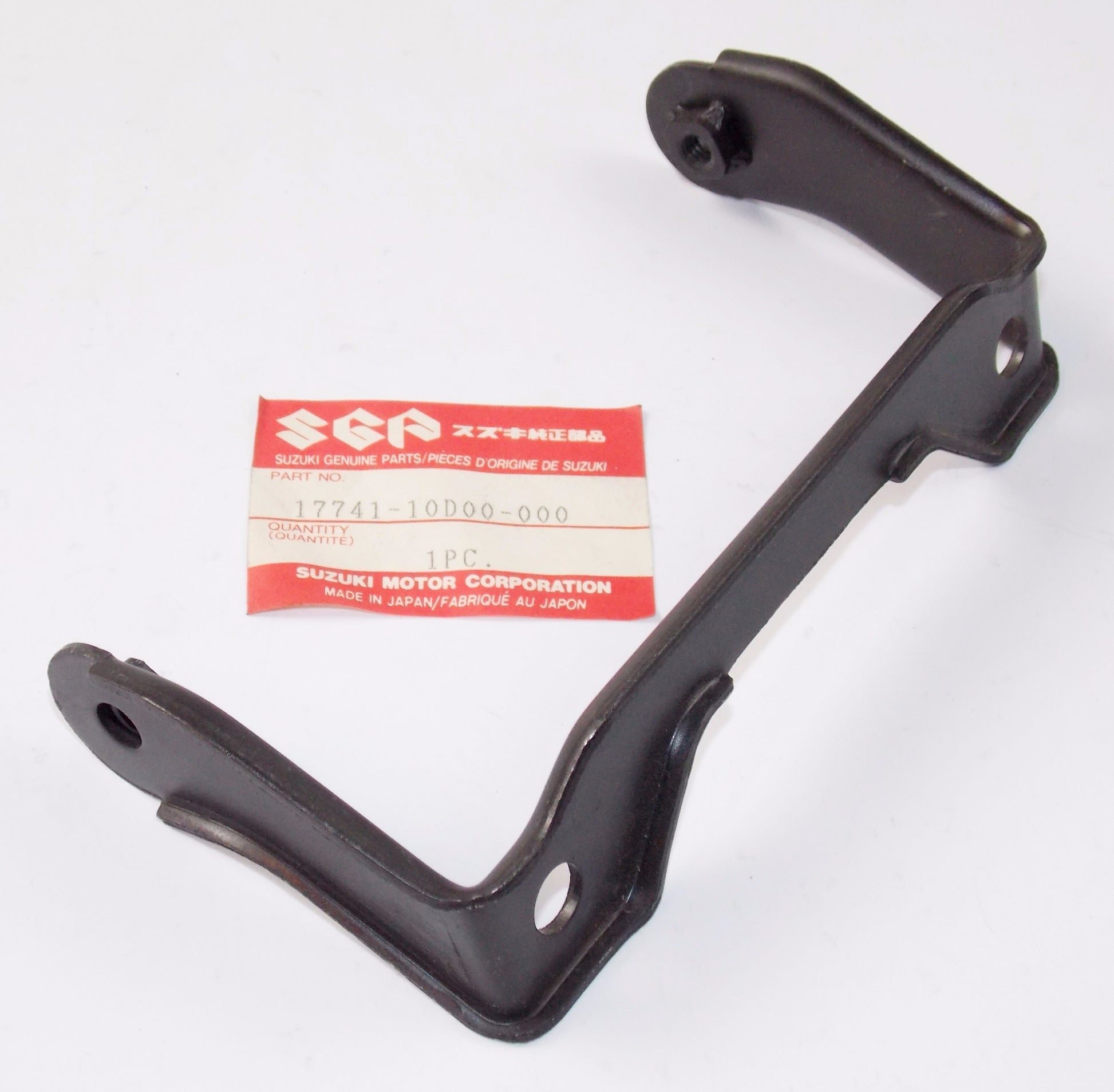 NOS OEM SUZUKI 91-92 GSF400 RADIATOR LOWER BRACKET 17741-10D00-000 - MotoRaider