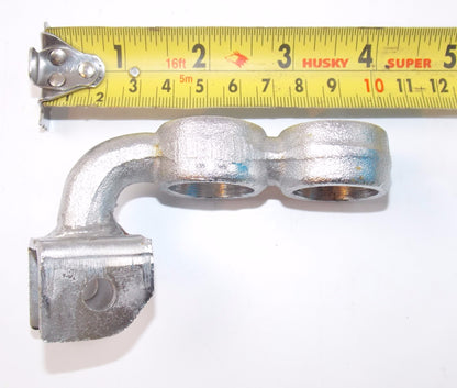 NOS OEM SUZUKI CRHOME RH FRONT FOOTREST BRACKET - MotoRaider