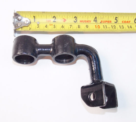 NOS OEM SUZUKI BLACK LH FRONT FOOTREST BRACKET - MotoRaider