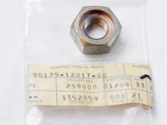 NOS YAMAHA 1973-1974 EL433B EW433C TW433F BRAKE NUT SPEC'L SHAPE 90179-12017 - MotoRaider