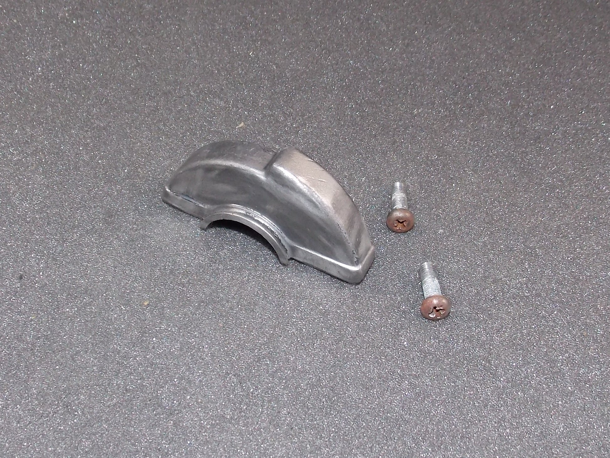 OEM YAMAHA 1976 YZ 400 YZ400 LOWER THROTTLE PIPE HOLDER ALUMINUM - MotoRaider