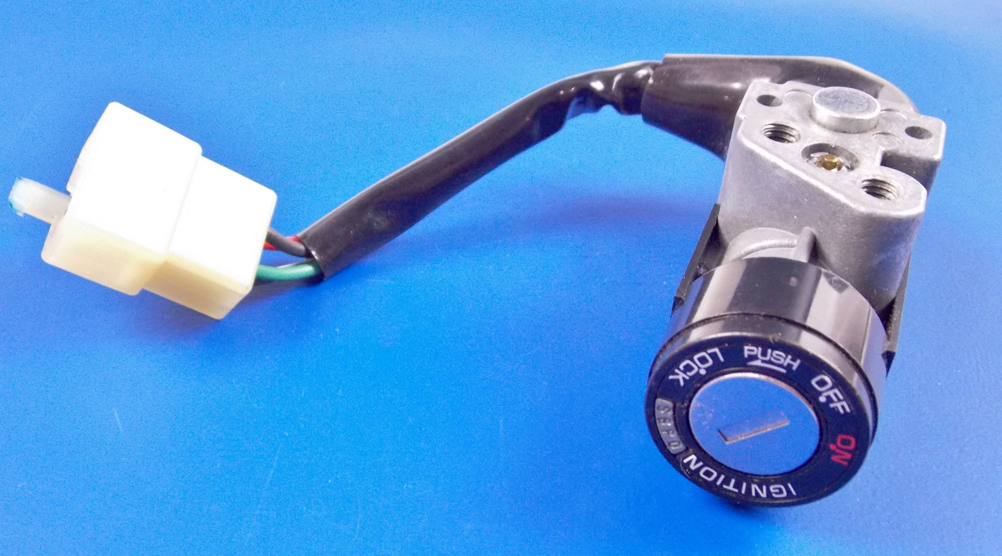 OEM HONDA 2003-2009 SCV 100 COMBINATION IGNITION LOCK SWITCH+KEY 35100-KRP-981 - MotoRaider