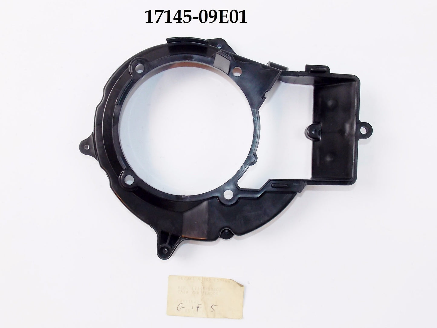 NOS OEM SUZUKI 94-96 AP50 1992 AH50 COOLING FAN CASE 17145-09E01 - MotoRaider