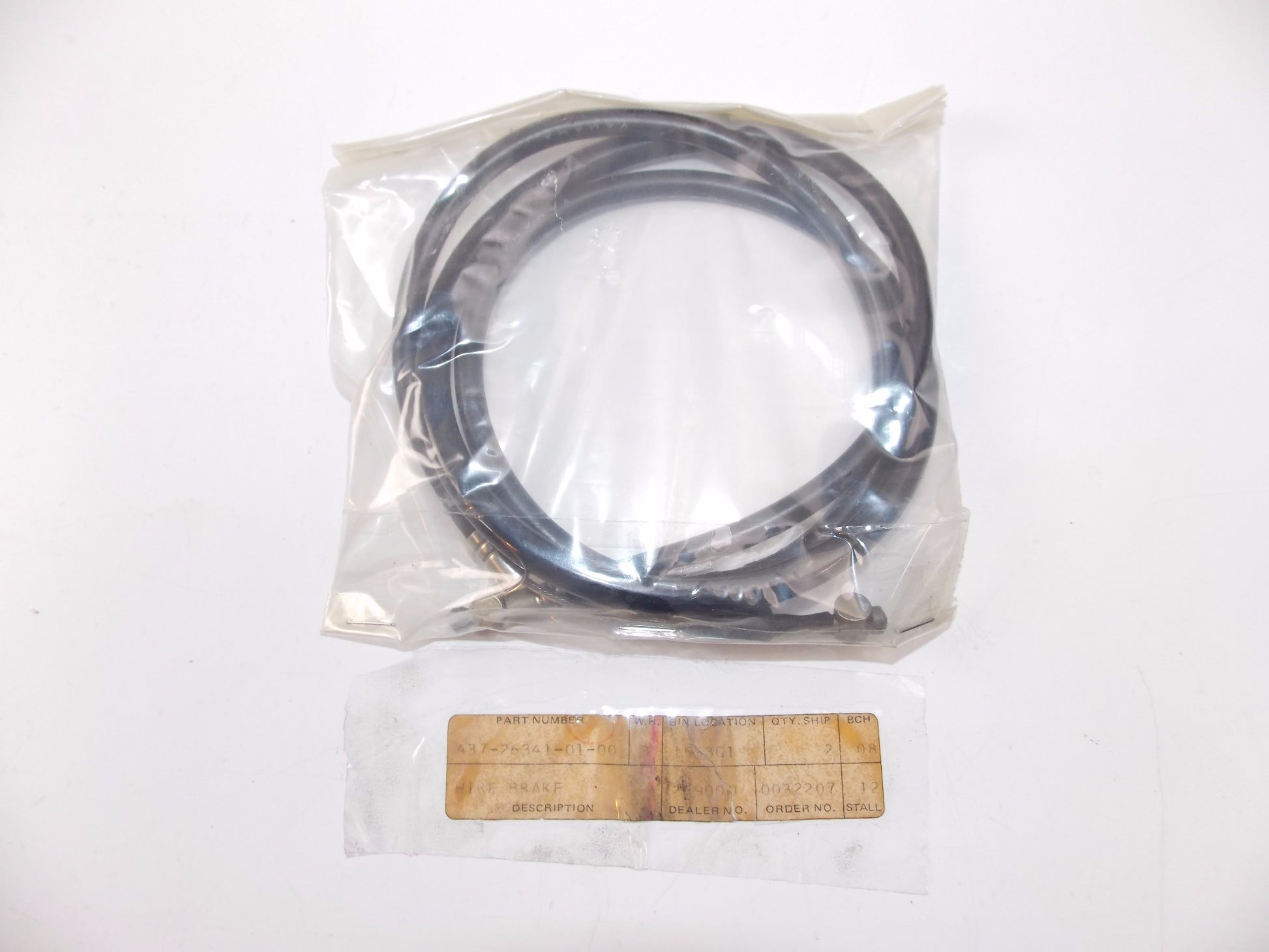 NOS OEM YAMAHA 74-75 DT100A DT100B BRAKE CABLE 437-26341-01 - MotoRaider
