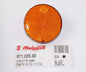 NOS OEM MALAGUTI CENTRO SL F10 WAP F15 LC F12 XSM 50 AMBER REFLECTOR 071.225.00 - MotoRaider
