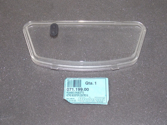 NOS OEM MALAGUTI CENTRO SL / 99 TIPO 49 KAT TACHOMETER CLEAR LENS 071.199.00 - MotoRaider