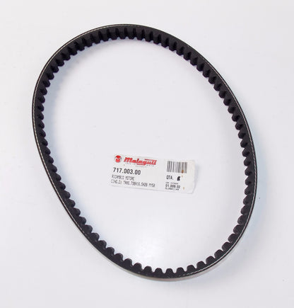 NOS OEM MALAGUTI CENTRO F 15 ENGINE V-BELT 738x16.5x28 MY50 717.003.00 - MotoRaider