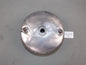 1973 PUCH GS 175 REAR WHEEL BRAKING HUB PLATE + BRAKE SHOES MC GS 125 175 - MotoRaider