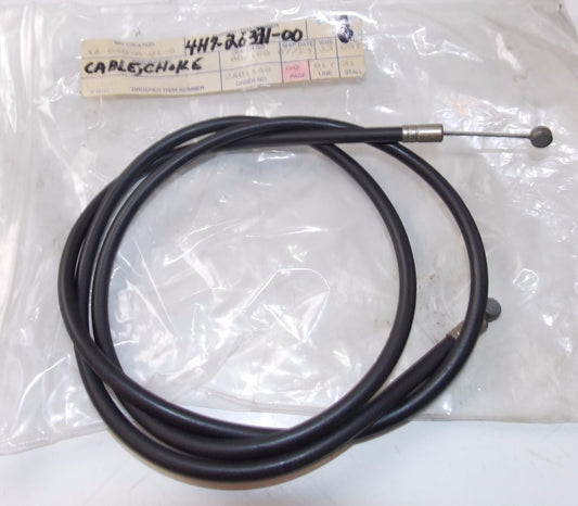 NOS OEM YAMAHA 1980 XJ650 THROTTLE CABLE 4H7-26311-00 - MotoRaider