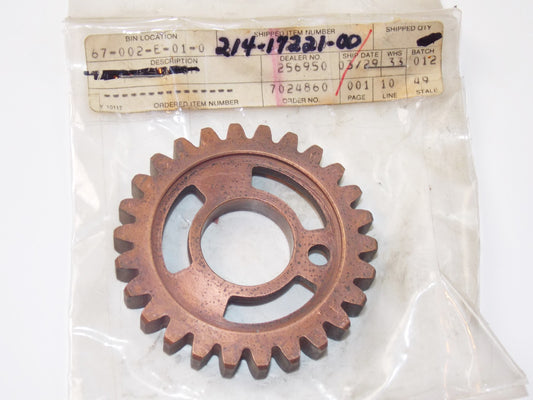 NOS OEM YAMAHA 1968-1970 DT1 DT1B DT1S DT1C DT1CMX GEAR 2ND WHEEL # 214-17221-00 - MotoRaider