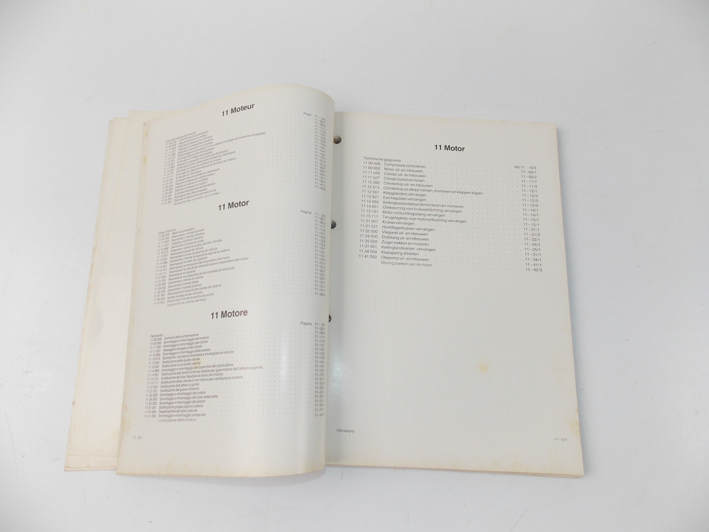 1980 BMW R45/R65 REPAIRING BOOK DEALER MANUAL FRENCH ITALIAN SPANISH DUTCH - MotoRaider