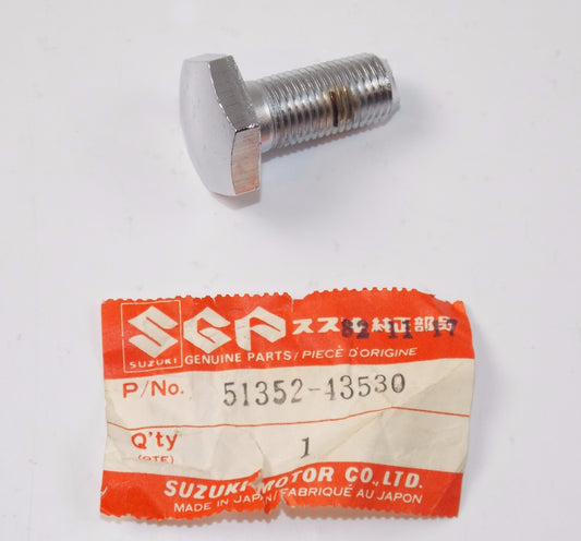 NOS OEM SUZUKI 82-15 SERIES GS RM80/S GZ250 TU250X BOLT STEM HEAD 51352-43530 - MotoRaider