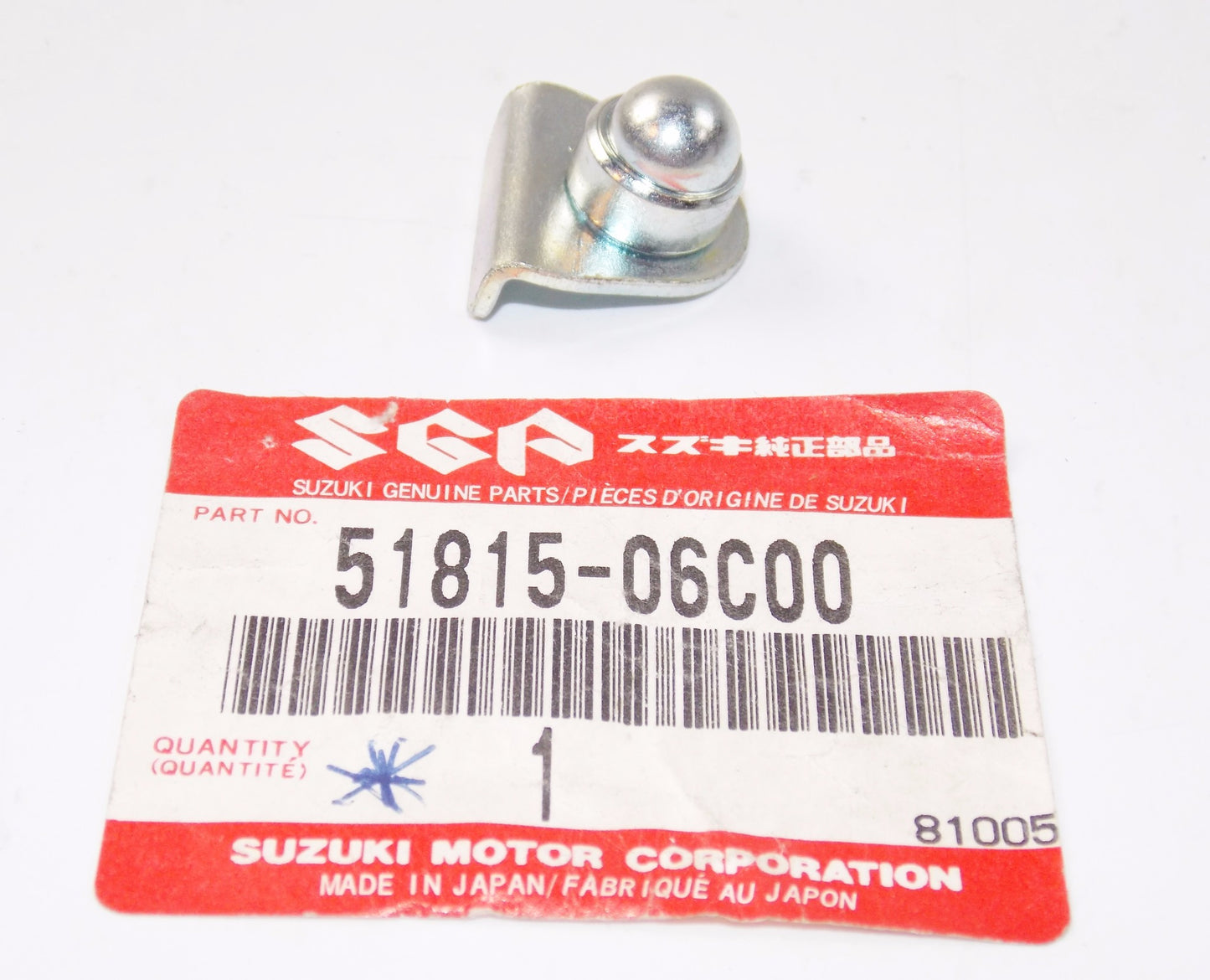 NOS OEM SUZUKI 89-09 GS500ET GSF400P VX800P HEADLAMP HOUSING PLATE 51815-06C00 - MotoRaider