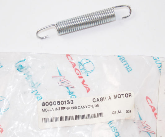 NOS OEM CAGIVA 1996 CANYON 500-600 STAND INNER SPRING 800060133 - MotoRaider