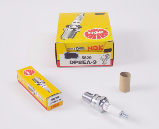 NOS NGK 5829 SPARK PLUG BOX OF 3 KAWASAKI YAMAHA DP8EA-9 - MotoRaider