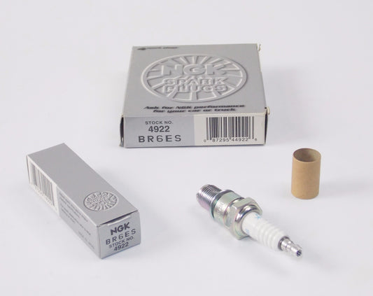 NOS NGK 4922 SPARK PLUG BOX OF 4 YAMAHA KAWASAKI KTM SUZUKI BMW BR6ES - MotoRaider