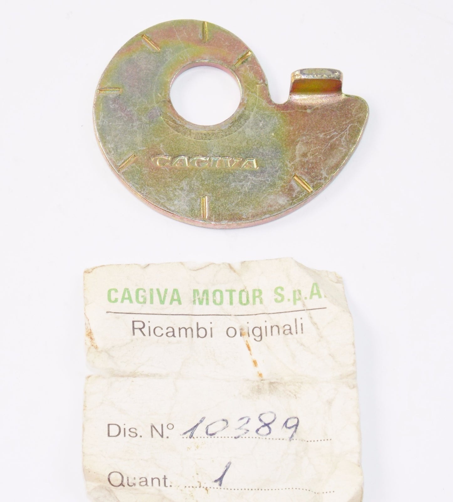 NOS OEM CAGIVA SST 125 CHAIN TENSIONER 800010389 - MotoRaider