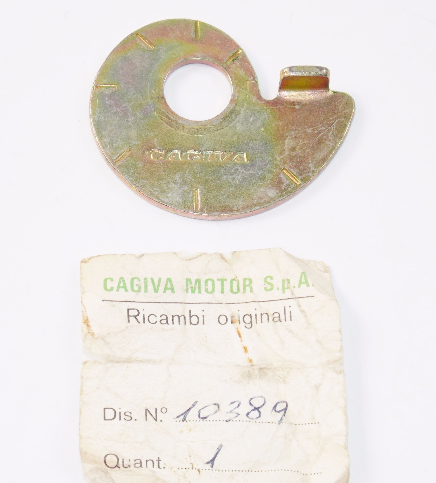NOS OEM CAGIVA SST 125 CHAIN TENSIONER 800010389 - MotoRaider