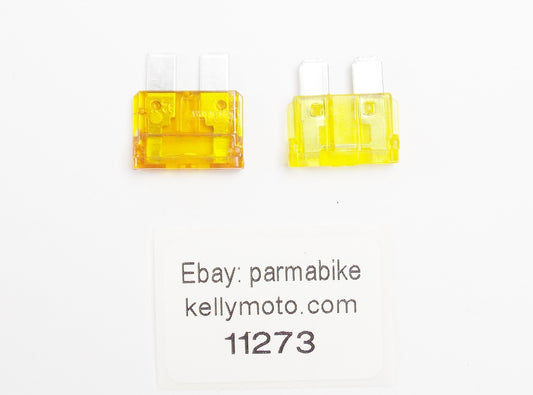 AUTOMOTIVE ATO REGULAR FUSE BLADE 5-20 Amp FIAT LANCIA ALFA FERRARI LAMBORGHINI - MotoRaider