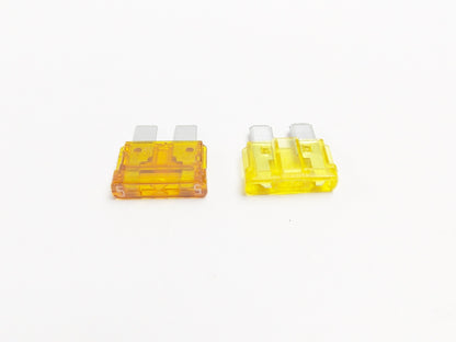 AUTOMOTIVE ATO REGULAR FUSE BLADE 5-20 Amp FIAT LANCIA ALFA FERRARI LAMBORGHINI - MotoRaider