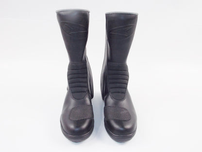 AXO TITAN TOURING WP BOOTS BLACK LEATHER MS2T0005 SIZE 41 EU (7.5 US) ROADBOOTS - MotoRaider
