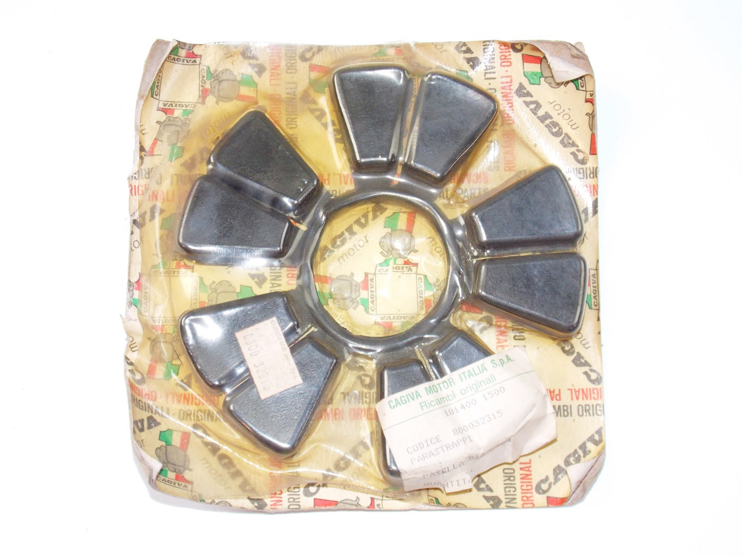 NOS OEM CAGIVA SST 250/350 Ala Verde CUSH CROW 800032315 - MotoRaider