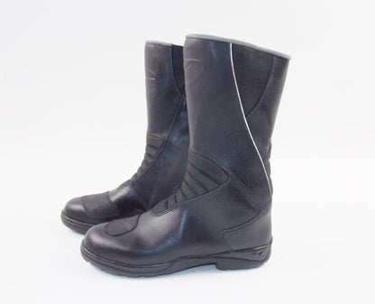 AXO TITAN TOURING WP BOOTS BLACK LEATHER MS2T0005 SIZE 41 EU (7.5 US) ROADBOOTS - MotoRaider